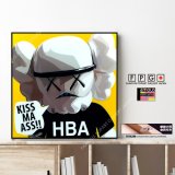 KAWS / HBA / カウズ [ポップアートパネル / Keetatat Sitthiket / Sサイズ / Mサイズ]