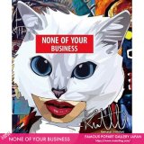 NONE OF YOUR BUSINESS [ポップアートパネル / Keetatat Sitthiket / Sサイズ / Mサイズ]