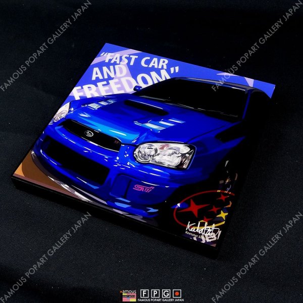 画像3: SUBARU IMPREZA / スバル インプレッサ [ポップアートパネル / Keetatat Sitthiket / Sサイズ / Mサイズ]