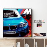 BMW M2 / ビーエムダブリュー [ポップアートパネル / Keetatat Sitthiket / Sサイズ / Mサイズ]