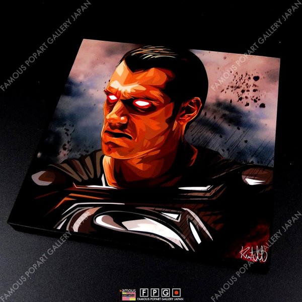 画像3: SUPERMAN -BLACK SUIT- / スーパーマン [ポップアートパネル / Keetatat Sitthiket / Sサイズ / Mサイズ]