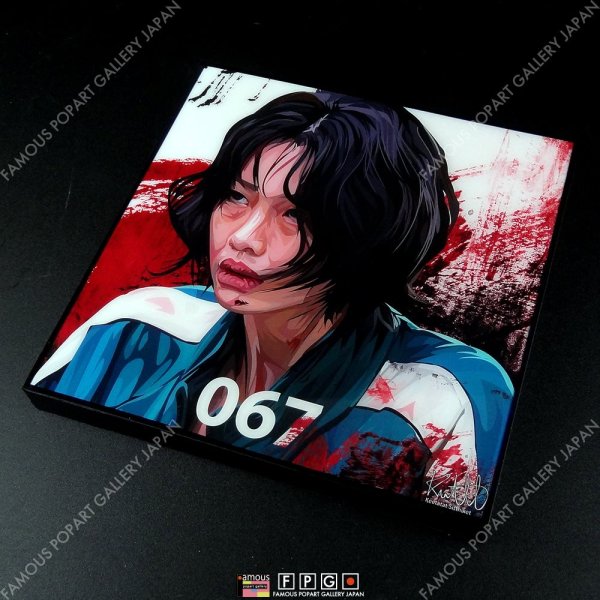 画像3: Player 067 -Squid Game- / イカゲーム [ポップアートパネル / Keetatat Sitthiket / Sサイズ / Mサイズ]