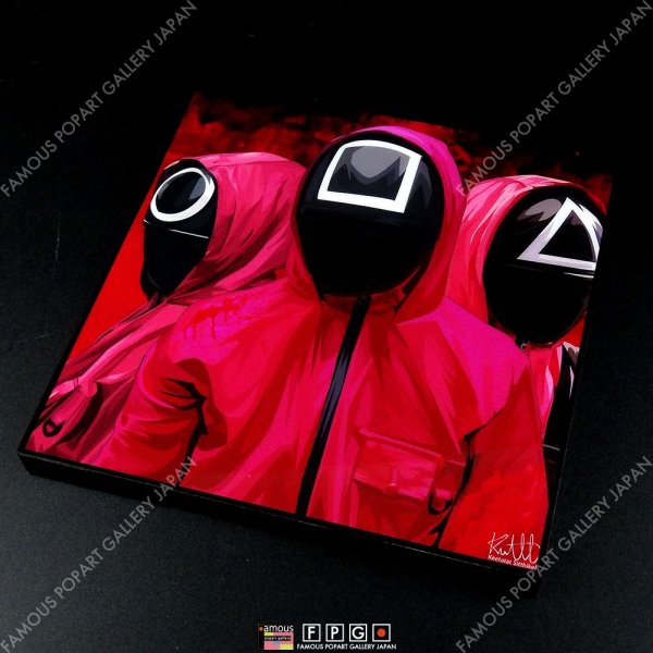 画像3: ●■▲ -Squid Game- / イカゲーム [ポップアートパネル / Keetatat Sitthiket / Sサイズ / Mサイズ]