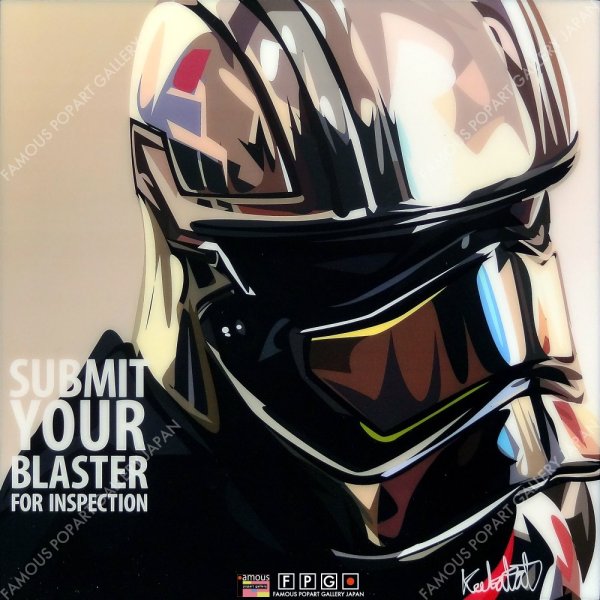 画像2: Captain Phasma / キャプテン・ファズマ [ポップアートパネル / Keetatat Sitthiket / Sサイズ / Mサイズ]