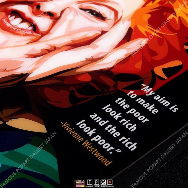 画像5: VIVIENNE WESTWOOD / ビビアンウエストウッド [ポップアートパネル / Keetatat Sitthiket / Sサイズ / Mサイズ]