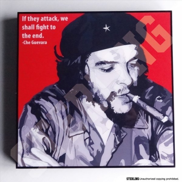 画像2: Che Guevara / チェ・ゲバラ [ポップアートパネル / Keetatat Sitthiket / Sサイズ / Mサイズ]