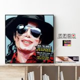 Michael Jackson / マイケル・ジャクソン [ポップアートパネル / Keetatat Sitthiket / Sサイズ / Mサイズ]