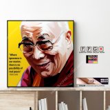 Dalai Lama / ダライ・ラマ14世 [ポップアートパネル / Keetatat Sitthiket / Sサイズ / Mサイズ]
