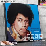Jimi Hendrix -BLUE-  / ジミ・ヘンドリックス [ポップアートパネル / Keetatat Sitthiket / Sサイズ / Mサイズ]