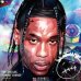 画像2: TRAVIS SCOTT / トラヴィス スコット [ポップアートパネル / Keetatat Sitthiket / Sサイズ / Mサイズ] (2)