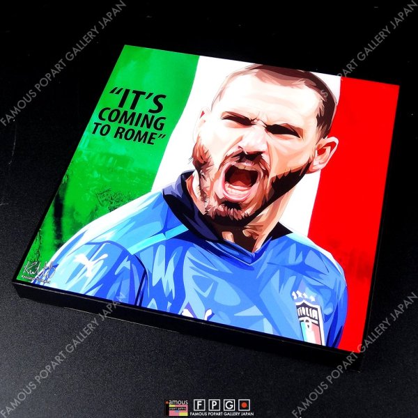 画像3: Leonardo Bonucci / レオナルド・ボヌッチ [ポップアートパネル / Keetatat Sitthiket / Sサイズ / Mサイズ]