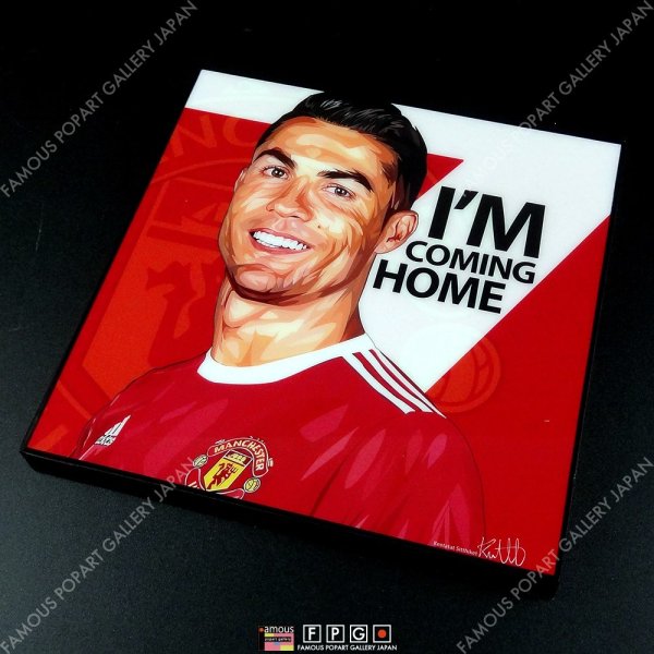 画像3: Cristiano Ronaldo / クリスティアーノ・ロナウド [ポップアートパネル / Keetatat Sitthiket / Sサイズ / Mサイズ]