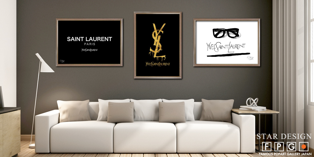 YVES SAINT LAURENT / イヴ・サンローラン モチーフ
