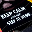 画像5: KEEP CALM AND JUST STAY AT HOME  [ポップアートパネル / Keetatat Sitthiket / Sサイズ / Mサイズ] (5)