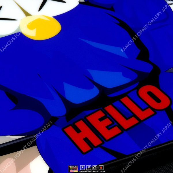 画像5: KAWS / BFF-HELLO- / カウズ [ポップアートパネル / Keetatat Sitthiket / Sサイズ / Mサイズ] (5)