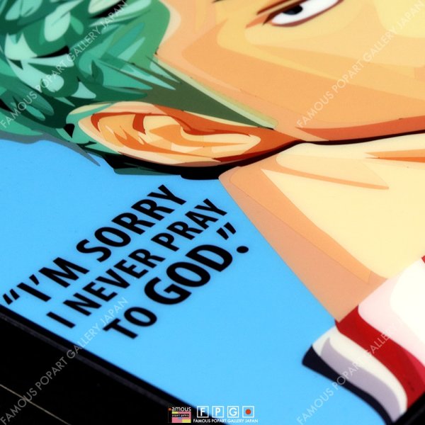 画像5: RORONOA ZORO-Ver.1- / ロロノア・ゾロ [ポップアートパネル / Keetatat Sitthiket / Sサイズ / Mサイズ] (5)