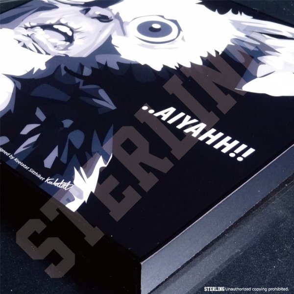 画像3: GIZMO -BLACK- / ギズモ [ポップアートパネル / Keetatat Sitthiket / Sサイズ / Mサイズ] (3)