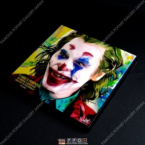 画像3: JOKER -Ver.7- / ジョーカー [ポップアートパネル / Keetatat Sitthiket / Sサイズ / Mサイズ] (3)