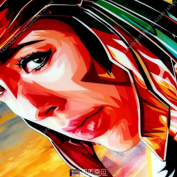 画像5: WONDER WOMAN Ver.4 / ワンダーウーマン [ポップアートパネル / Keetatat Sitthiket / Sサイズ / Mサイズ] (5)