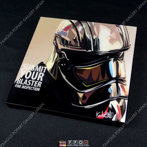 画像3: Captain Phasma / キャプテン・ファズマ [ポップアートパネル / Keetatat Sitthiket / Sサイズ / Mサイズ] (3)