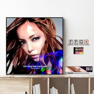 NAMIE AMURO / 安室 奈美恵 [ポップアートパネル / Keetatat Sitthiket