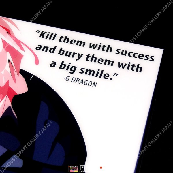 画像5: G-DRAGON（BIGBANG） / Gドラゴン(ビッグバン) [ポップアートパネル / Keetatat Sitthiket / Sサイズ / Mサイズ] (5)