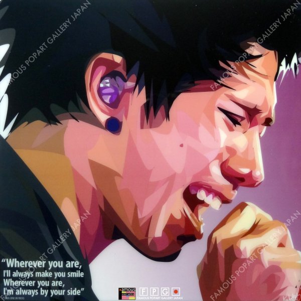 画像2: TAKA (ONE OK ROCK) / タカ(ワンオクロック) [ポップアートパネル / Keetatat Sitthiket / Sサイズ / Mサイズ] (2)