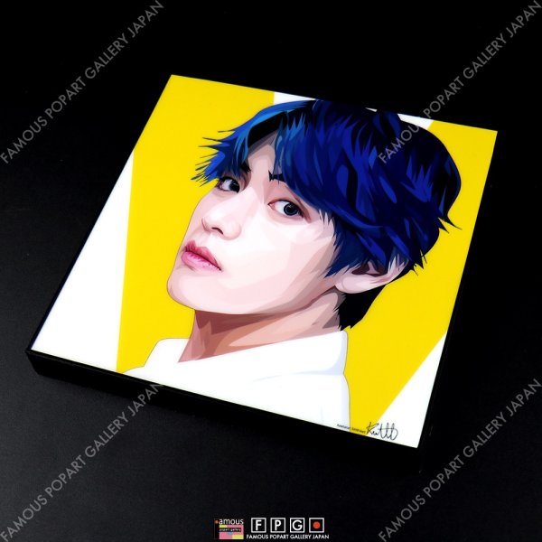 画像3: V - BTS - / ヴィ -防弾少年団- [ポップアートパネル / Keetatat Sitthiket / Sサイズ / Mサイズ] (3)