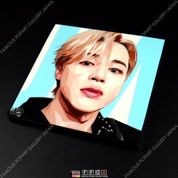 画像3: JIMIN - BTS - / ジミン -防弾少年団- [ポップアートパネル / Keetatat Sitthiket / Sサイズ / Mサイズ] (3)