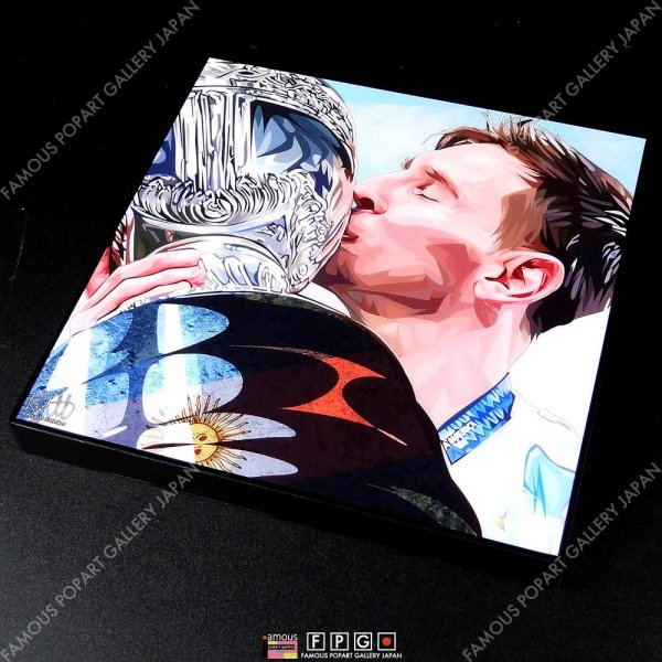 画像3: LIONEL MESSI Ver.5 / リオネル メッシ [ポップアートパネル / Keetatat Sitthiket / Sサイズ / Mサイズ] (3)