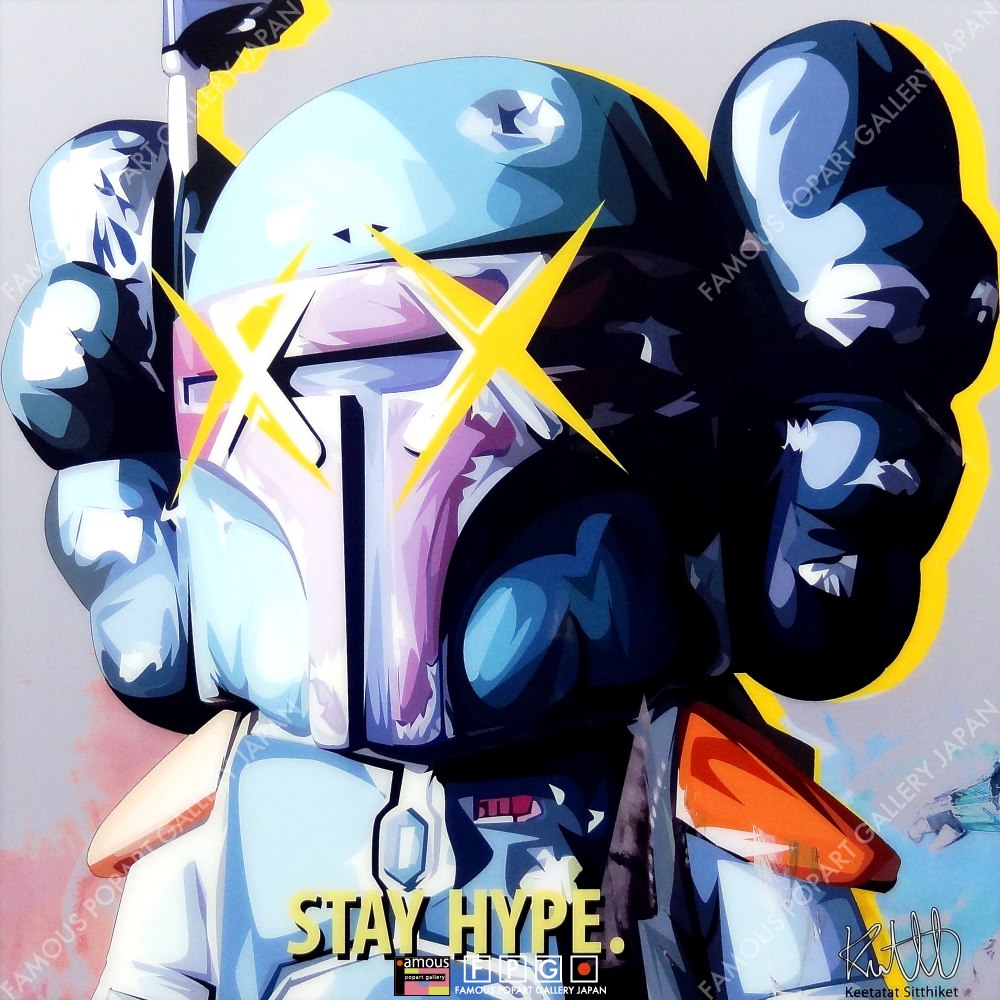 KT 様　売約済み！　KAWS 非売品　ショップタイル　本人サイン入り KAWS OriginalFake Signed Tile Novelty Without Box Opening