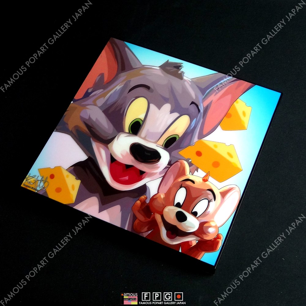 Tom Jerry トムとジェリー ポップアートパネル Keetatat Sitthiket Sサイズ Mサイズ ポップアートフレーム専門通販サイト