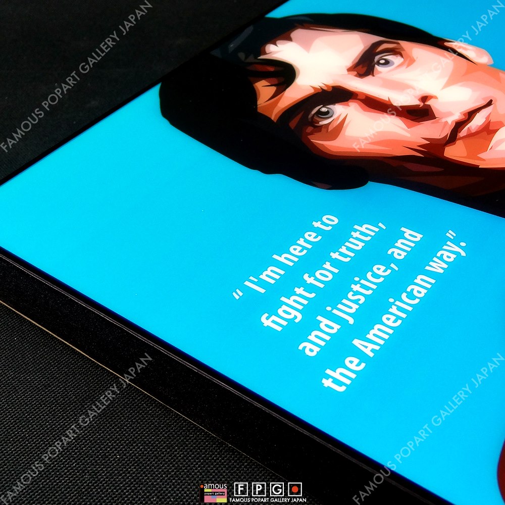 Superman Ver 1 スーパーマン ポップアートパネル Keetatat Sitthiket Sサイズ Mサイズ ポップ アートフレーム専門通販サイト