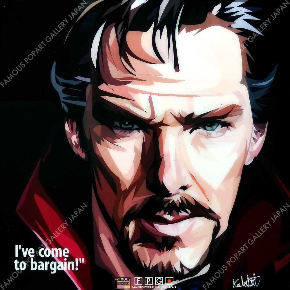 Dr Strange ドクターストレンジ ポップアートパネル Keetatat Sitthiket Sサイズ Mサイズ ポップアートフレーム専門通販サイト