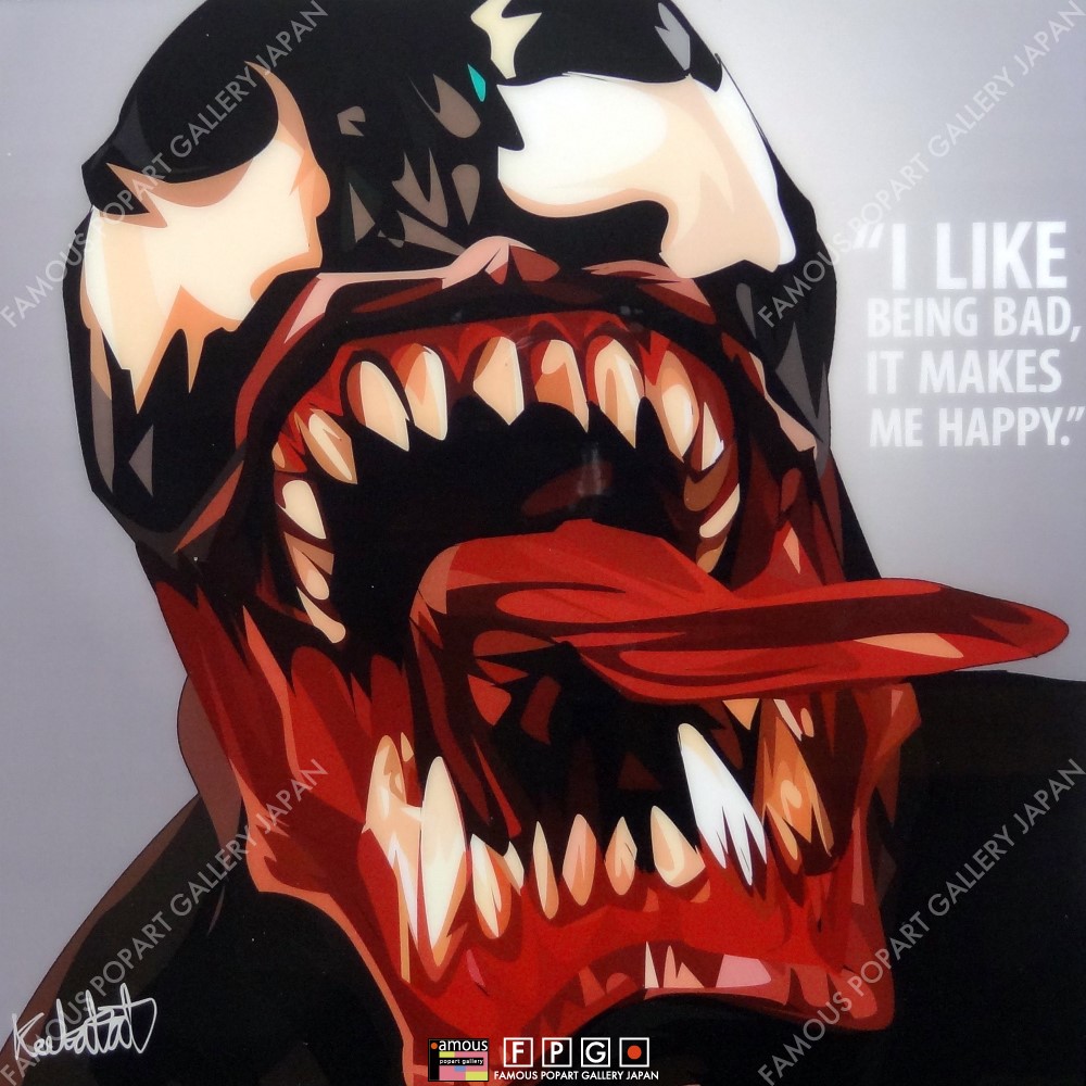 Venom ヴェノム ポップアートパネル Keetatat Sitthiket Sサイズ Mサイズ ポップアートフレーム専門通販サイト Venom ヴェノム ポップアートパネル Keetatat Sitthiket Sサイズ Mサイズ ポップアートフレーム専門通販サイト