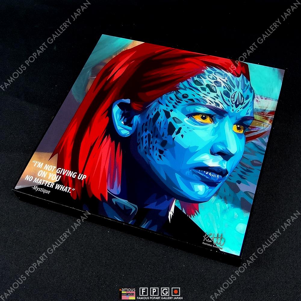 Mystique X Men ミスティーク エックスメン ポップアートパネル Keetatat Sitthiket Sサイズ Mサイズ ポップアートフレーム専門通販サイト Mystique X Men ミスティーク エックスメン ポップアートパネル Keetatat Sitthiket Sサイズ Mサイズ ポップアートフレーム専門通販サイト