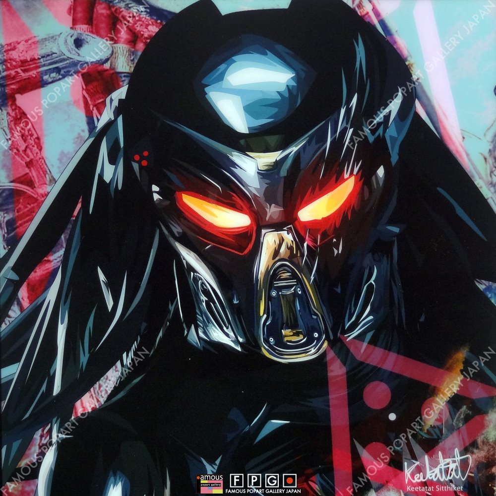 PREDATOR / プレデター [ポップアートパネル / Keetatat Sitthiket / S