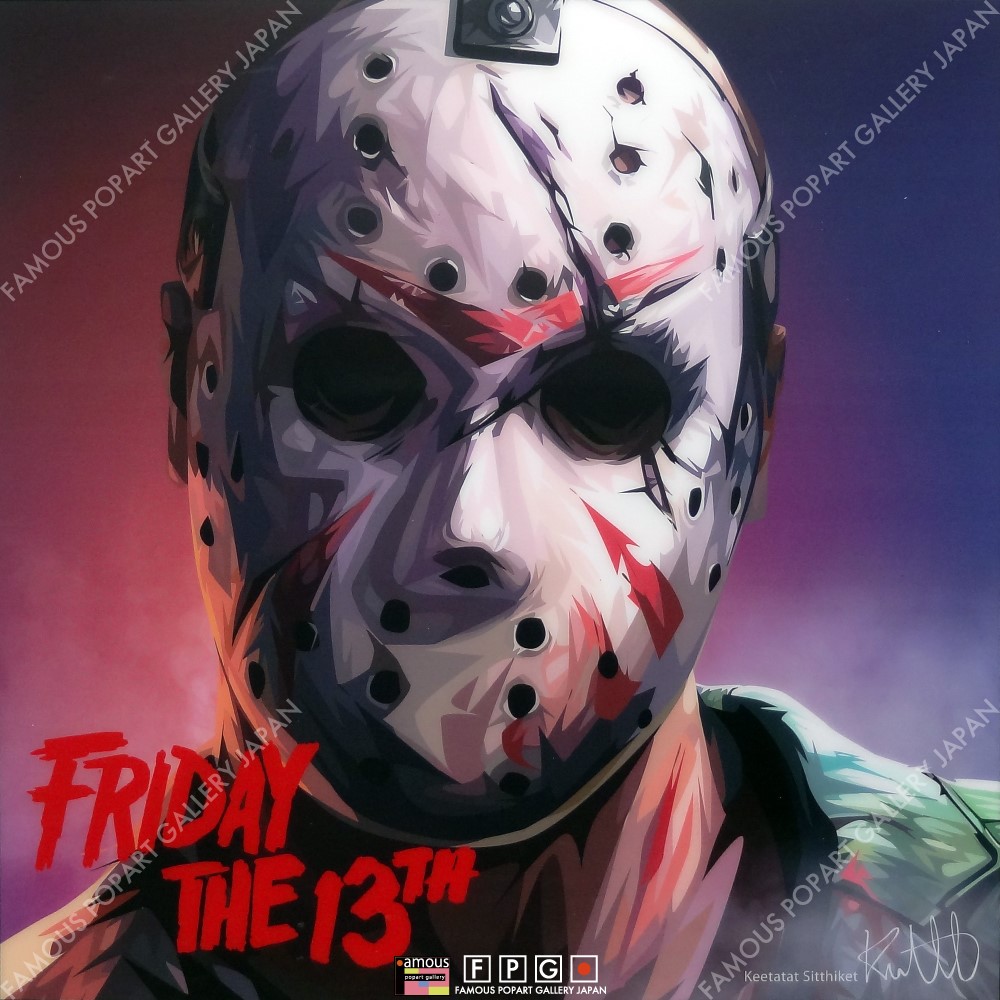 Jason Voorhees ジェイソン ボーヒーズ ポップアートパネル Keetatat Sitthiket Sサイズ Mサイズ ポップアートフレーム専門通販サイト Jason Voorhees ジェイソン ボーヒーズ ポップアートパネル Keetatat Sitthiket Sサイズ Mサイズ ポップアートフレーム専門通販サイト