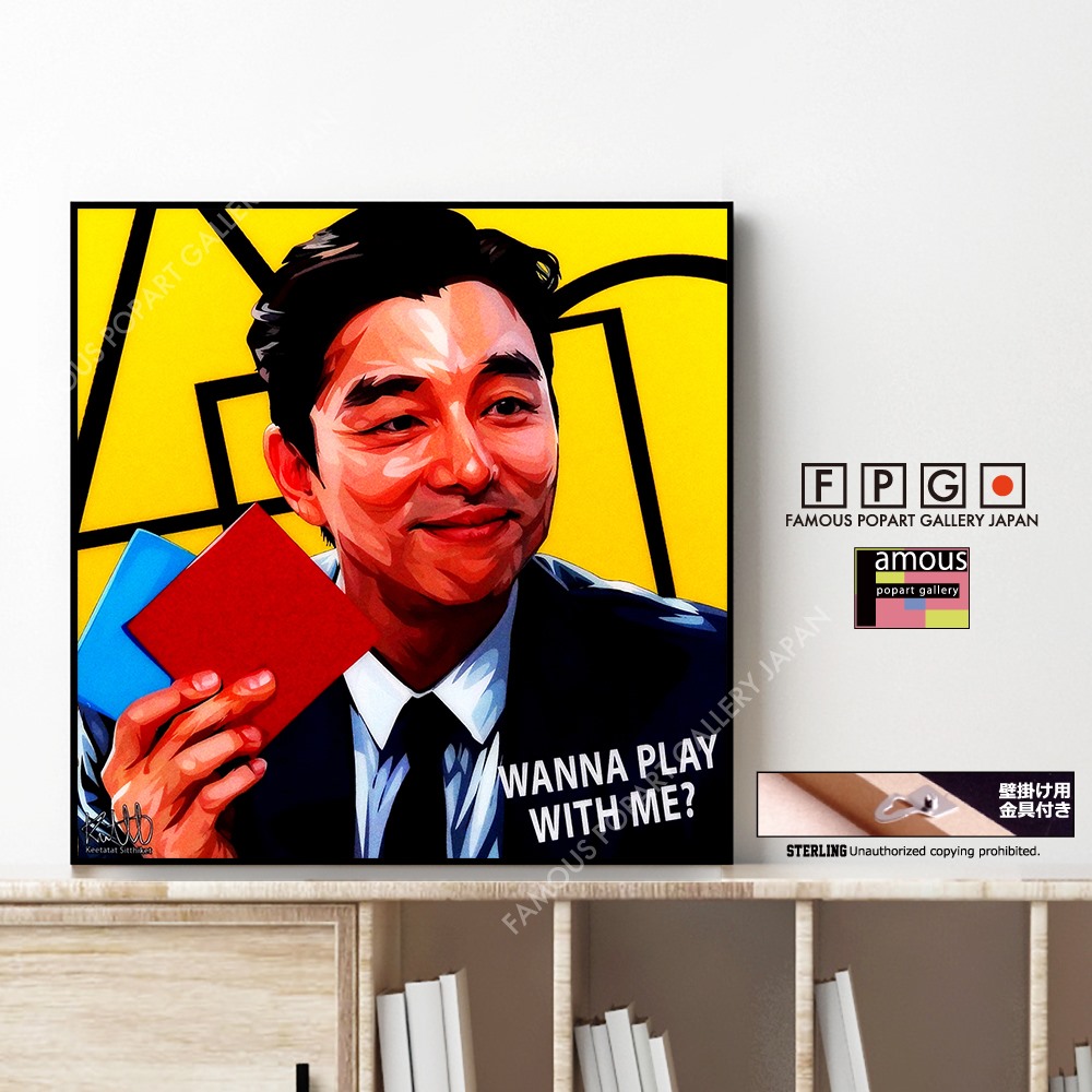 Famous Pop Art Gallery Thailand - SQUID GAME PLAYER 456 #squidgame  #squidgamenetflix #2hypebyfamouspopart #artwork #creative #legend  #keetatasitthiket #keetatat #famouspopart #bkkpopart #artist #art #popart  #artpanel #interior #fashion #homedecor