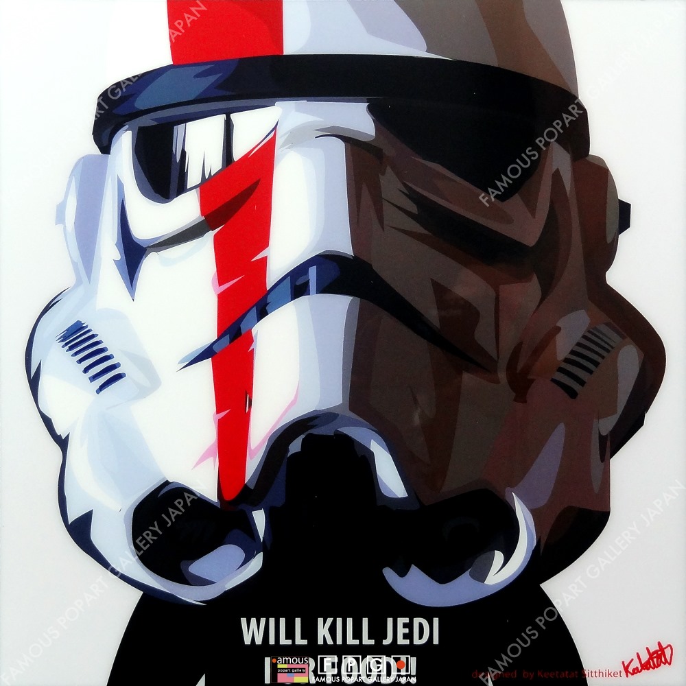 Storm Trooper / ストームトルーパー [ポップアートパネル / Keetatat Sitthiket / Sサイズ / Mサイズ]｜ ポップアートフレーム専門通販サイト