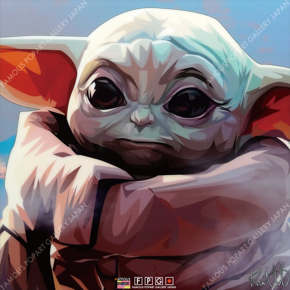 Baby Yoda ベビーヨーダ ポップアートパネル Keetatat Sitthiket Sサイズ Mサイズ ポップアートフレーム専門通販サイト Baby Yoda ベビーヨーダ ポップアートパネル Keetatat Sitthiket Sサイズ Mサイズ ポップアートフレーム専門通販サイト