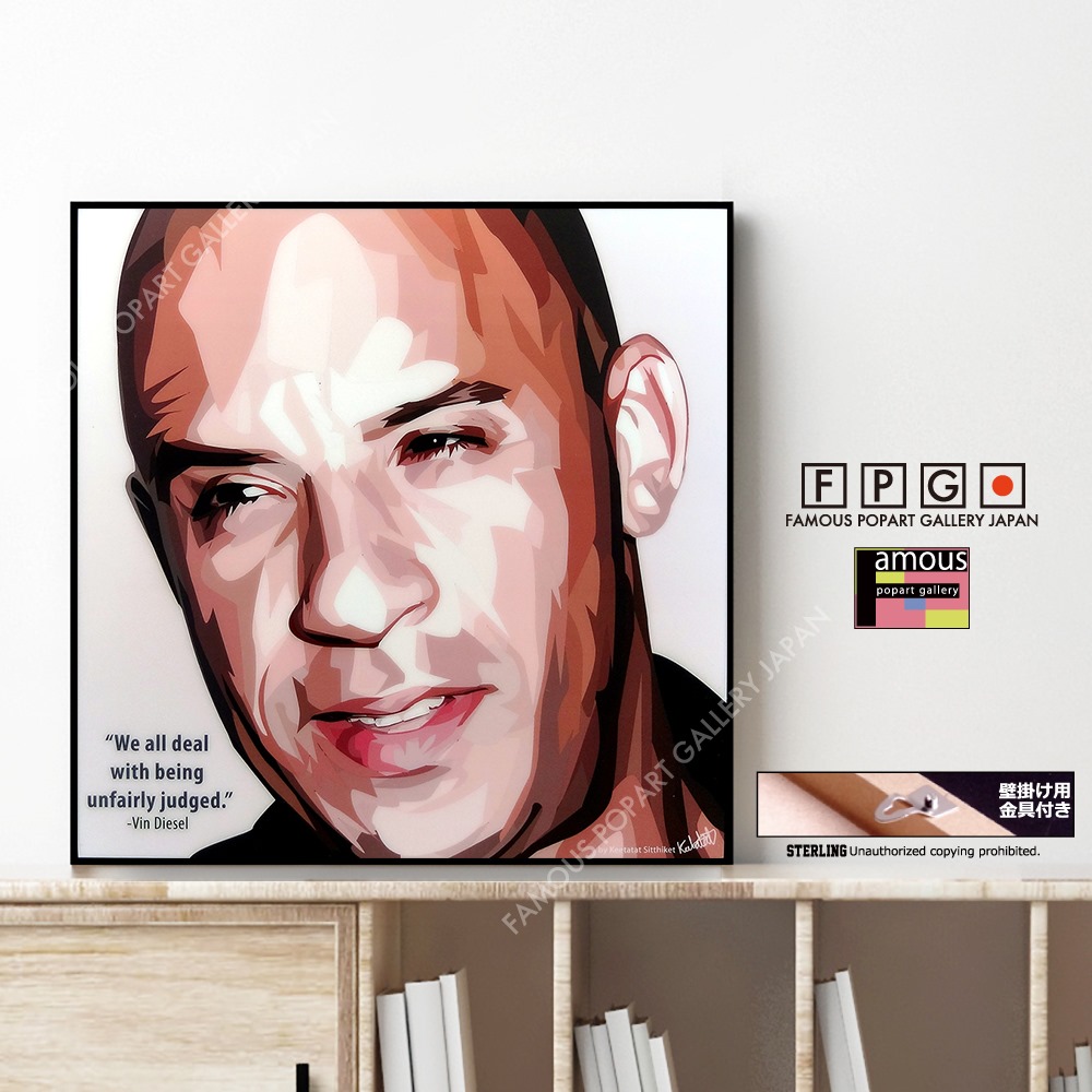Vin Diesel ビンディーゼル ポップアートパネル Keetatat Sitthiket Sサイズ Mサイズ ポップアートフレーム専門通販サイト Vin Diesel ビンディーゼル ポップアートパネル Keetatat Sitthiket Sサイズ Mサイズ ポップアートフレーム専門通販サイト