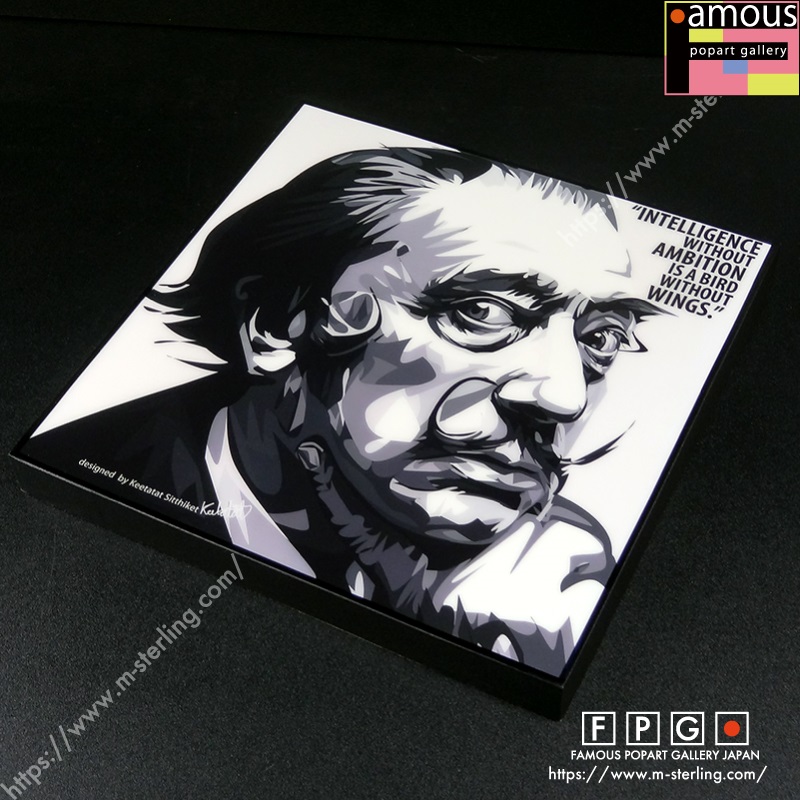 新版 ポップアートパネル Salvador Dali Ver2 サルバドール ダリ Keetatat Sitthiket キータタット シティケット インテリア雑貨 ウォールアート ファッション かっこいい お洒落 引っ越し 店舗装飾 新生活 誕生日祝い 新築祝い 開店祝い 好評継続中 今だけ限定