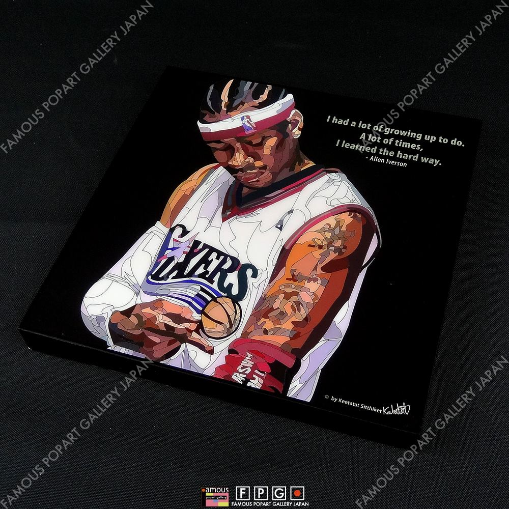 Allen Iverson Ver 1 アレン アイバーソン ポップアートパネル Keetatat Sitthiket Sサイズ Mサイズ ポップアートフレーム専門通販サイト Allen Iverson Ver 1 アレン アイバーソン ポップアートパネル Keetatat Sitthiket Sサイズ Mサイズ ポップアートフレーム専門通販サイト