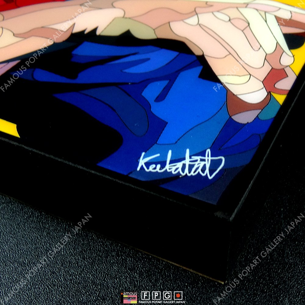 LIONEL MESSI -YELLOW- リオネル・メッシ [ポップアートパネル Keetatat Sitthiket Sサイズ  Mサイズ]｜ポップアートフレーム専門通販サイト